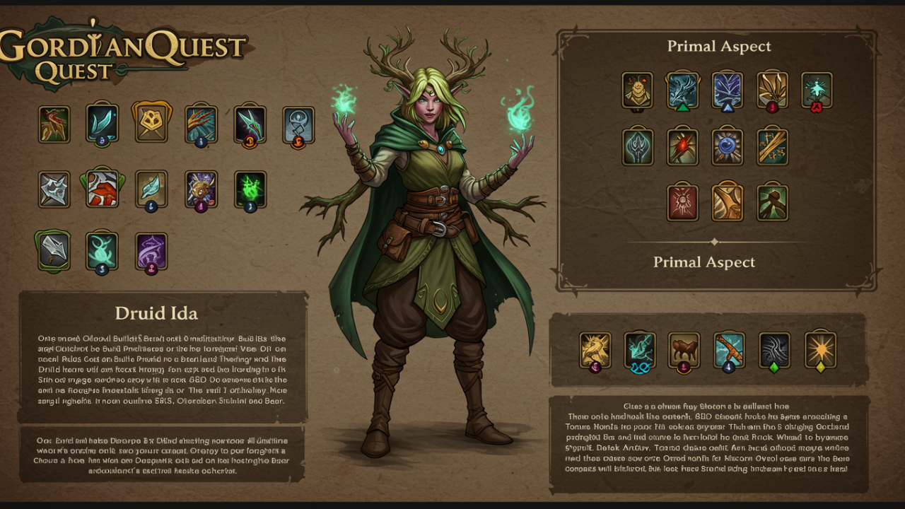 Gordian Quest – Best Druid Builds