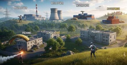 PUBG Mobile Top 5 Landing Spots in Erangel for High Loot and Low Risk